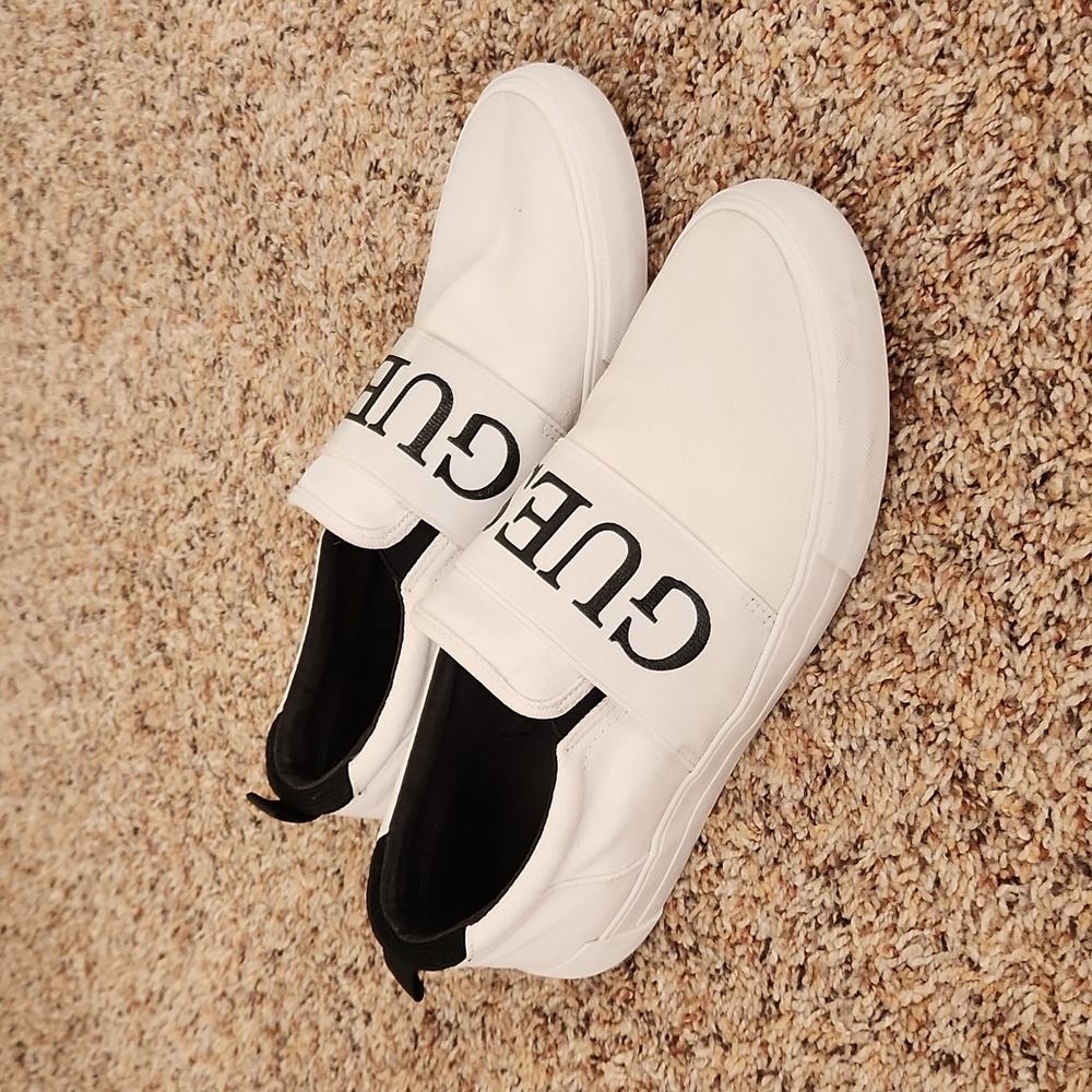Guess slip on canvas shoes size 10.5